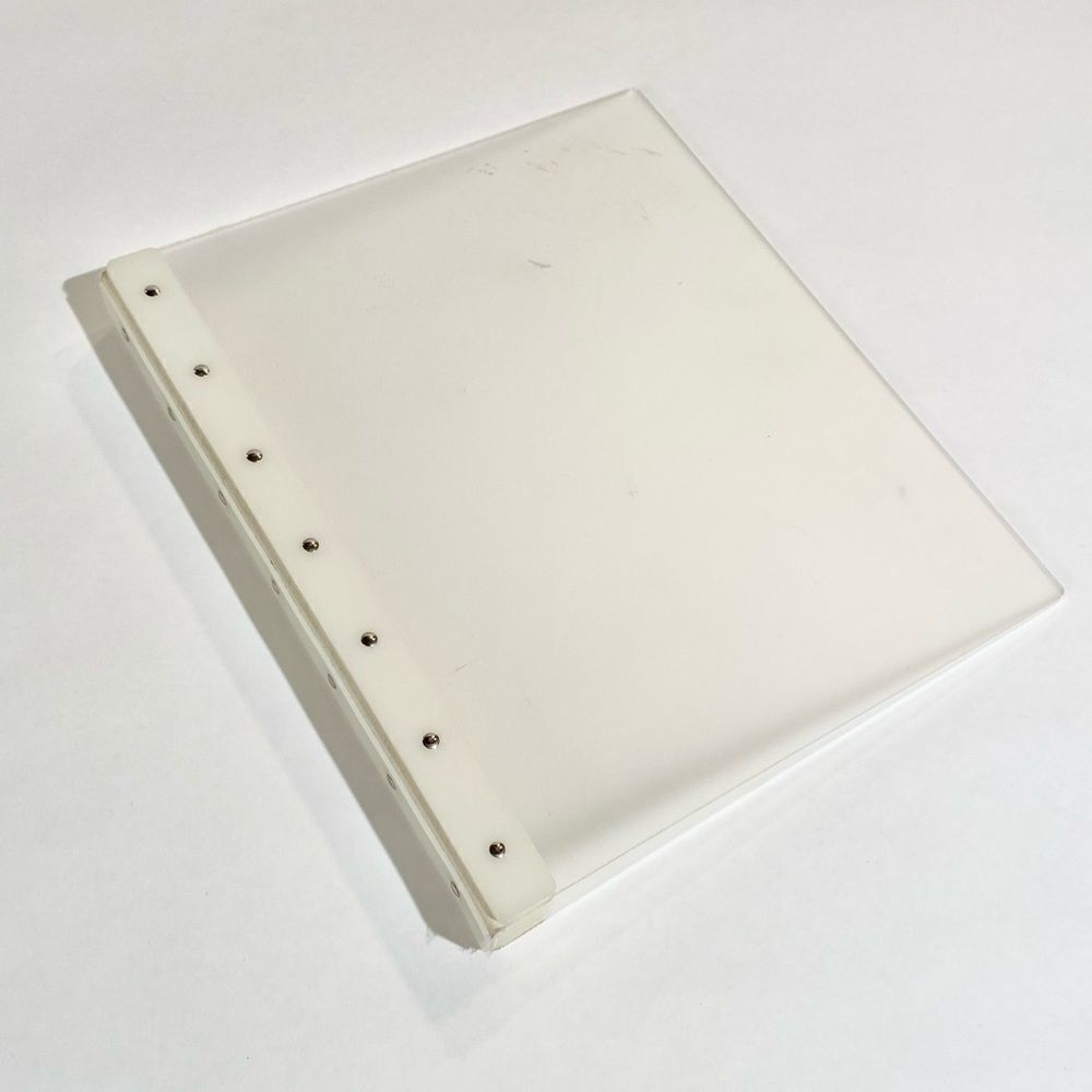 Case envy modern acrylic three ring binder